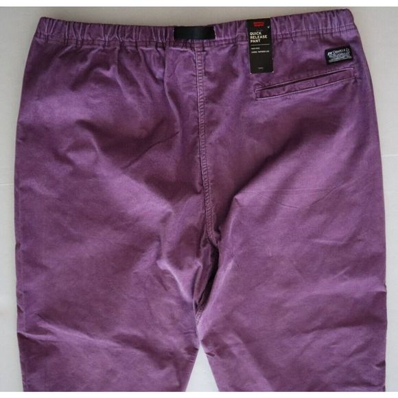 Levi's A09680005 Men Sz 2XL Purple Quick Release Corduroy Hi-Rise Skate Pants - Picture 7 of 13
